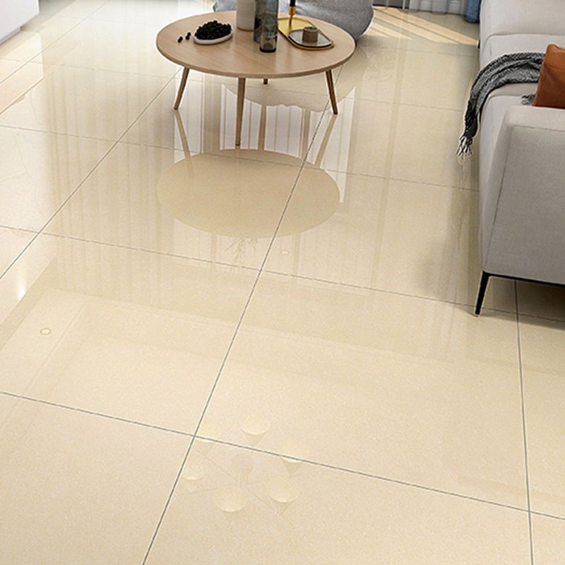 Modern Square Floor Tile Straight Edge Slip Resistant Polished Tile Clearhalo 'Floor Tiles & Wall Tiles' 'floor_tiles_wall_tiles' 'Flooring 'Home Improvement' 'home_improvement' 'home_improvement_floor_tiles_wall_tiles' Walls and Ceiling' 1200x1200_653f791d-1e54-4741-9588-b50e6395dee7