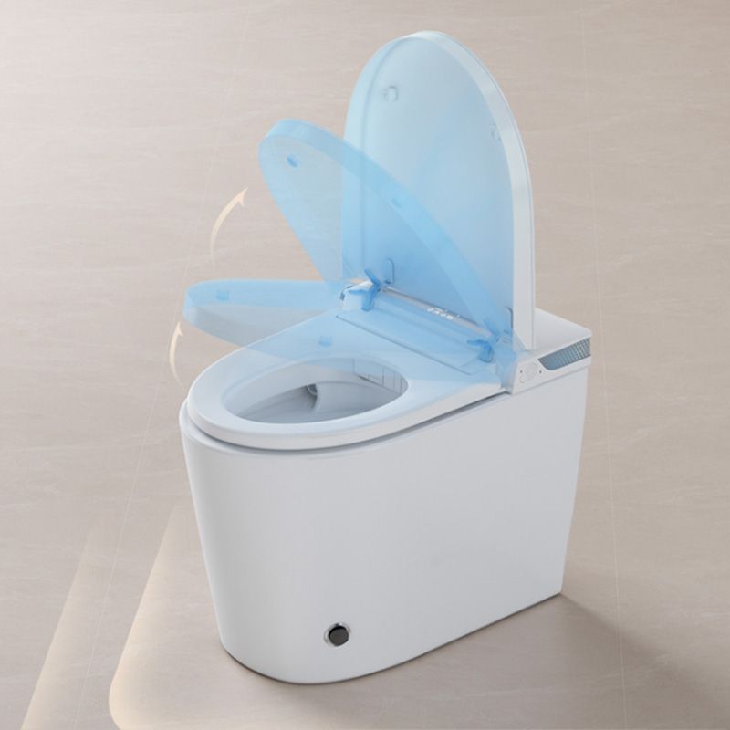 Contemporary with Heated Seat Elongated Ceramic Floor Standing Bidet Clearhalo 'Bathroom Remodel & Bathroom Fixtures' 'Bidets' 'Home Improvement' 'home_improvement' 'home_improvement_bidets' 'Toilets & Bidets' 1200x1200_655a3e12-c96a-4313-a300-cfead1543b01
