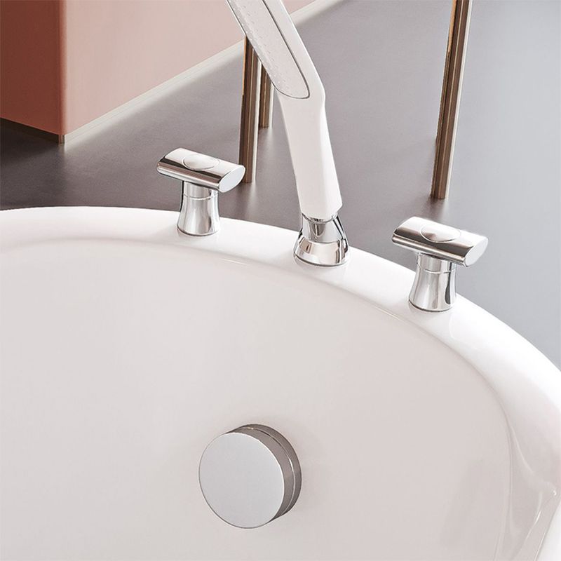 Back to Wall Bathtub Antique Finish Soaking Acrylic Bath Tub Clearhalo 'Bathroom Remodel & Bathroom Fixtures' 'Bathtubs' 'Home Improvement' 'home_improvement' 'home_improvement_bathtubs' 'Showers & Bathtubs' 1200x1200_655c64f6-6316-4105-8b02-e1649137ee22