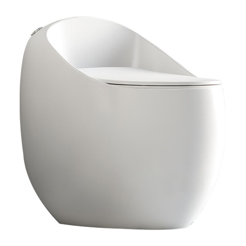 Modern Seat Included One Piece Toilet Round Floor Mounted Toilet Bowl for Washroom Clearhalo 'Bathroom Remodel & Bathroom Fixtures' 'Home Improvement' 'home_improvement' 'home_improvement_toilets' 'Toilets & Bidets' 'Toilets' 1200x1200_65a0fa5c-f755-4573-b897-107b2aebb770
