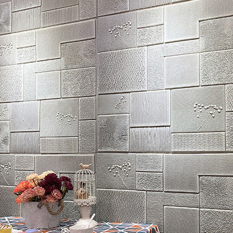 Industrial Wall Plank 3D Brick Bathroom Living Room Wall Panels Set of 1 Clearhalo 'Flooring 'Home Improvement' 'home_improvement' 'home_improvement_wall_paneling' 'Wall Paneling' 'wall_paneling' 'Walls & Ceilings' Walls and Ceiling' 1200x1200_65a77a37-4d6c-4429-a2ca-2b8edab6f41a