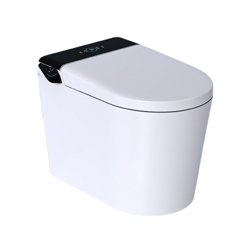 Floor Standing Bidet White Elongated with Heated Seat Temperature Control Clearhalo 'Bathroom Remodel & Bathroom Fixtures' 'Bidets' 'Home Improvement' 'home_improvement' 'home_improvement_bidets' 'Toilets & Bidets' 1200x1200_660d14e2-23bb-4bf0-98cf-b5e5ef70cf0b