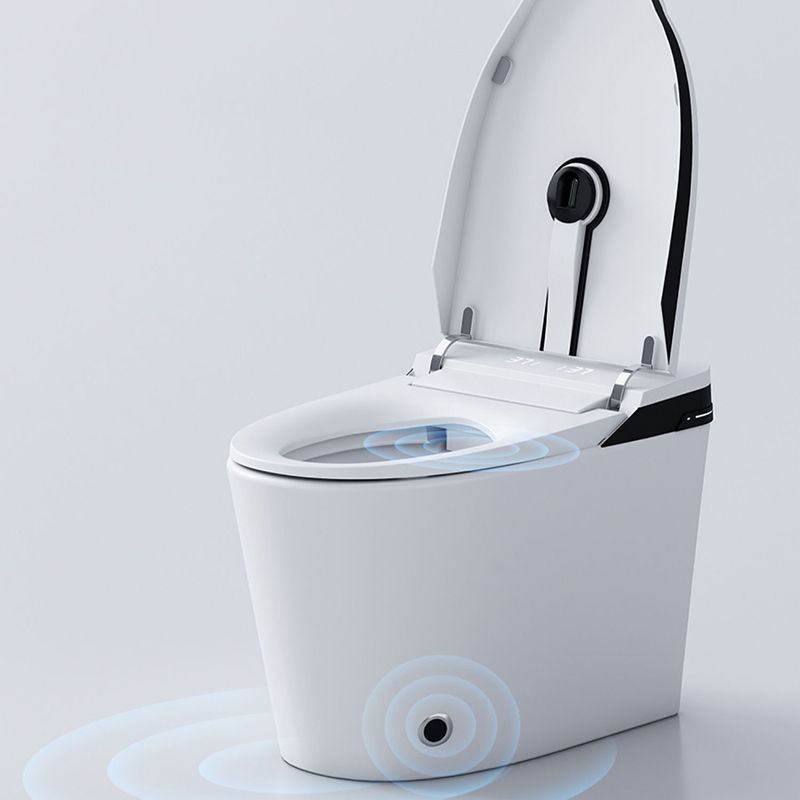 Contemporary Ceramic Elongated Heated Seat Floor Mount Bidet Clearhalo 'Bathroom Remodel & Bathroom Fixtures' 'Bidets' 'Home Improvement' 'home_improvement' 'home_improvement_bidets' 'Toilets & Bidets' 1200x1200_66183167-f626-4753-9ecc-1a3b1dd85d58