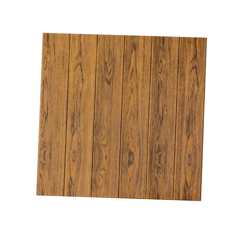 Living Room Wall Paneling Peel and Stick Wood Effect Design Waterproof Wall Paneling Clearhalo 'Flooring 'Home Improvement' 'home_improvement' 'home_improvement_wall_paneling' 'Wall Paneling' 'wall_paneling' 'Walls & Ceilings' Walls and Ceiling' 1200x1200_66abb575-1bcb-4432-8b67-0c532e014ade