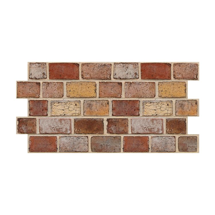 Artificial Brick Panel Wall Farmhouse Style Simple Home Living Room Wall Panel (5-pack) Clearhalo 'Flooring 'Home Improvement' 'home_improvement' 'home_improvement_wall_paneling' 'Wall Paneling' 'wall_paneling' 'Walls & Ceilings' Walls and Ceiling' 1200x1200_68815935-61e9-4170-8be7-8decb16c99c6