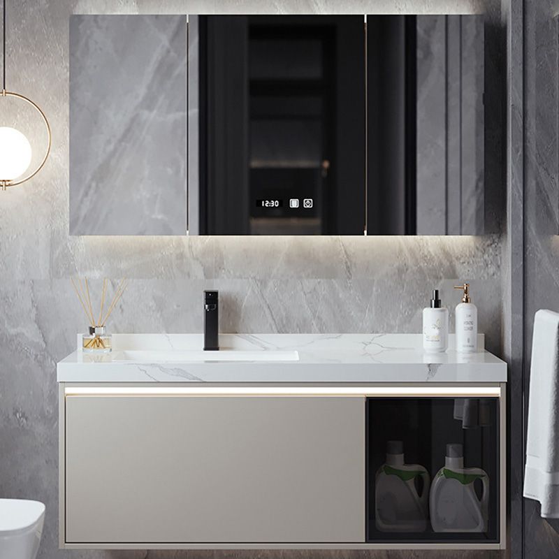 Modern Wall Mount Sink Vanity Stone Top with Doors for Bathroom Clearhalo 'Bathroom Remodel & Bathroom Fixtures' 'Bathroom Vanities' 'bathroom_vanities' 'Home Improvement' 'home_improvement' 'home_improvement_bathroom_vanities' 1200x1200_68c4b646-ffce-4a33-b64d-342855f0771e