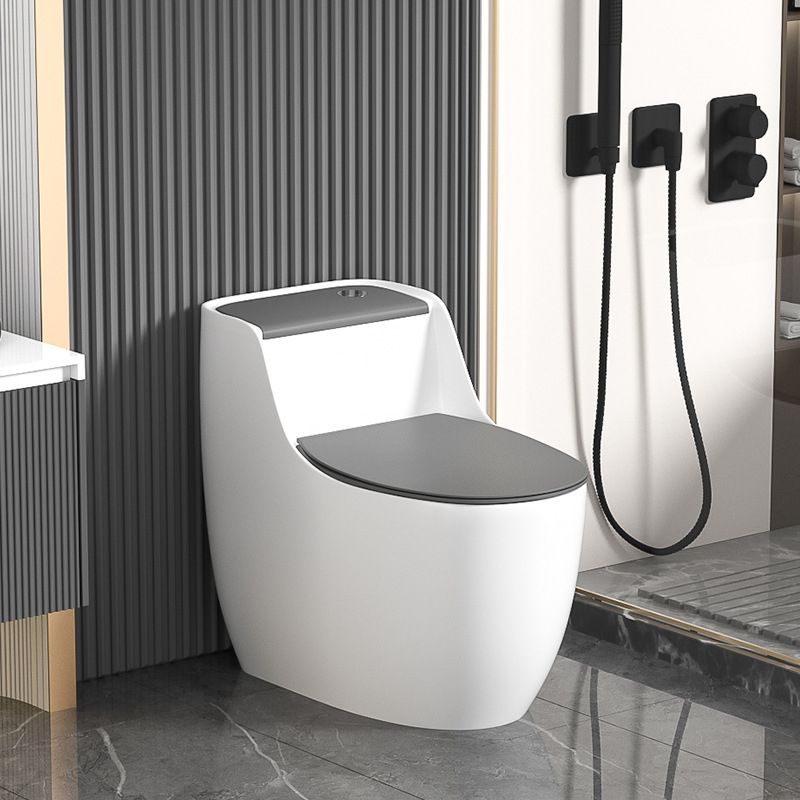Modern Floor Mounted Ceramic Toilet One Piece Flush Toilet with Toilet Seat Clearhalo 'Bathroom Remodel & Bathroom Fixtures' 'Home Improvement' 'home_improvement' 'home_improvement_toilets' 'Toilets & Bidets' 'Toilets' 1200x1200_68e064ae-9a12-445c-894a-8032da2f1876
