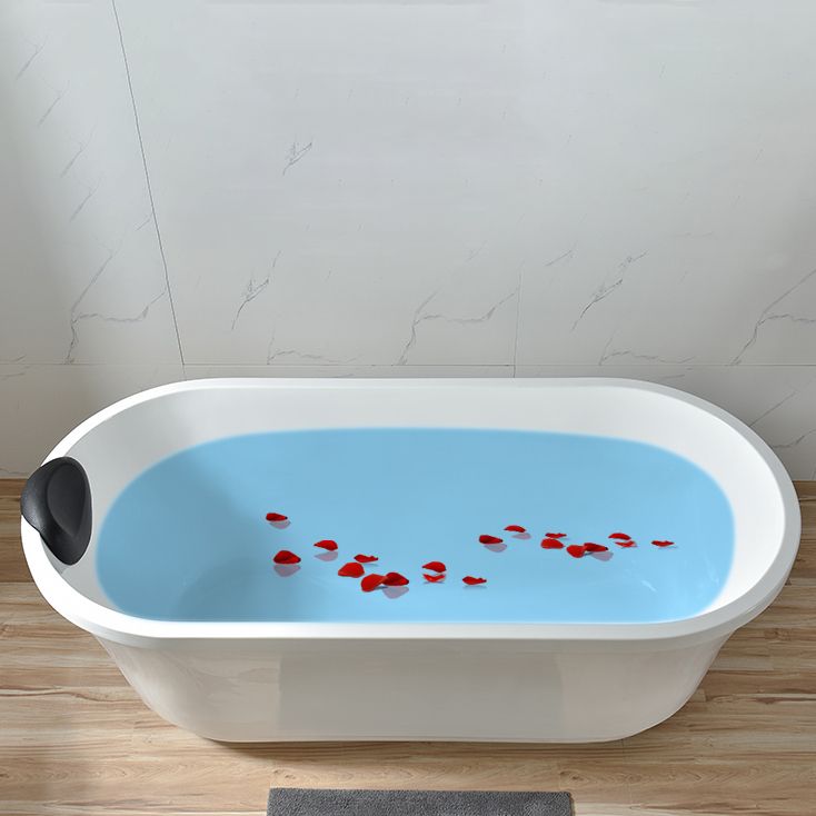 Stand Alone Antique Finish Bathtub Modern Oval Soaking Bath Tub Clearhalo 'Bathroom Remodel & Bathroom Fixtures' 'Bathtubs' 'Home Improvement' 'home_improvement' 'home_improvement_bathtubs' 'Showers & Bathtubs' 1200x1200_6900a66c-572d-49ff-96e8-598de13707dc