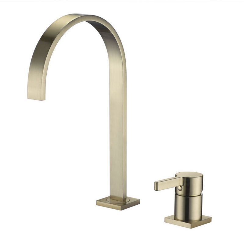 1-Handle Bathroom Faucet with Swivel 2 Hole Widespread Bathroom Sink Faucet Clearhalo 'bathroom_sink_faucets' 'Conjunta de Baño y Conjunta de Grifo' 'Coronamiento de Baño y Dispositivo de Baño' 'Grifo del lavabo del baño' 'Hogar' 'home_improvement' 'home_improvement_bathroom_sink_faucets' 'Mejoras para el hogar' 1200x1200_695ec56d-a43f-46ef-97d3-319fe155d508