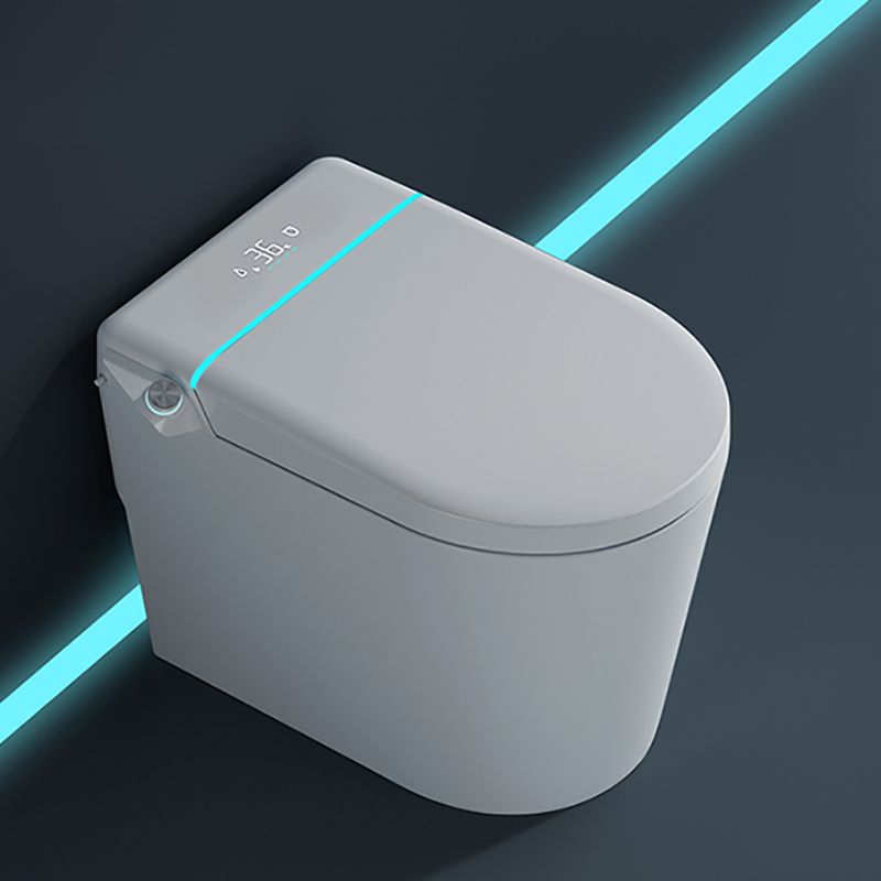 Elongated Vitreous China Bidets Bidet Seat White All-In-One Smart Toilet Clearhalo 'Bathroom Remodel & Bathroom Fixtures' 'Bidets' 'Home Improvement' 'home_improvement' 'home_improvement_bidets' 'Toilets & Bidets' 1200x1200_6978306b-296d-43c9-81cf-539dcffad979