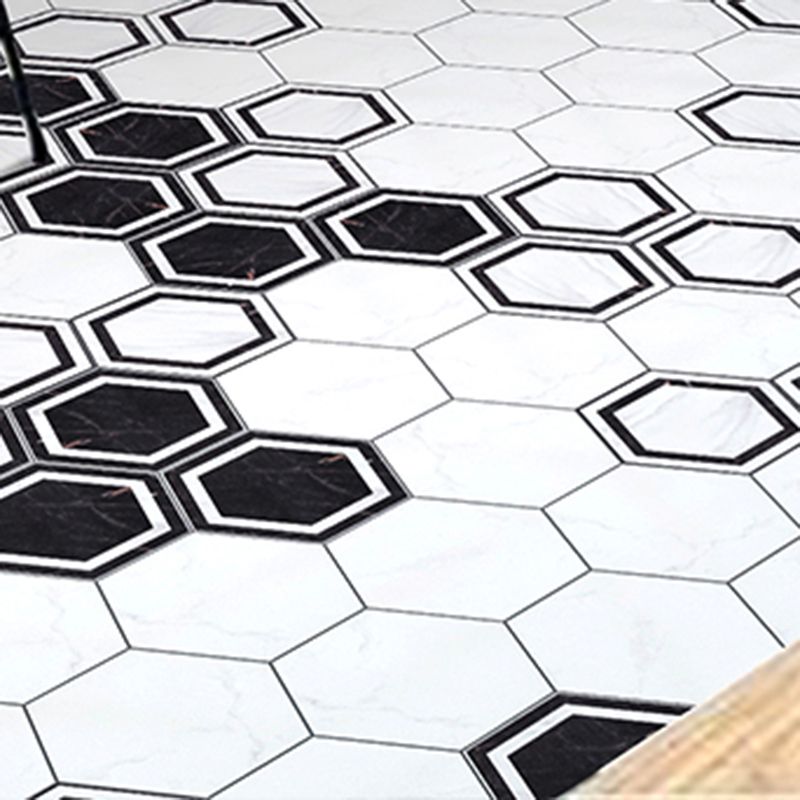 Hexagon Floor and Wall Tile Singular Tile Porcelain Floor and Wall Tile Clearhalo 'Floor Tiles & Wall Tiles' 'floor_tiles_wall_tiles' 'Flooring 'Home Improvement' 'home_improvement' 'home_improvement_floor_tiles_wall_tiles' Walls and Ceiling' 1200x1200_69bcefa4-8ddd-4faf-aa15-6afeae82f01b