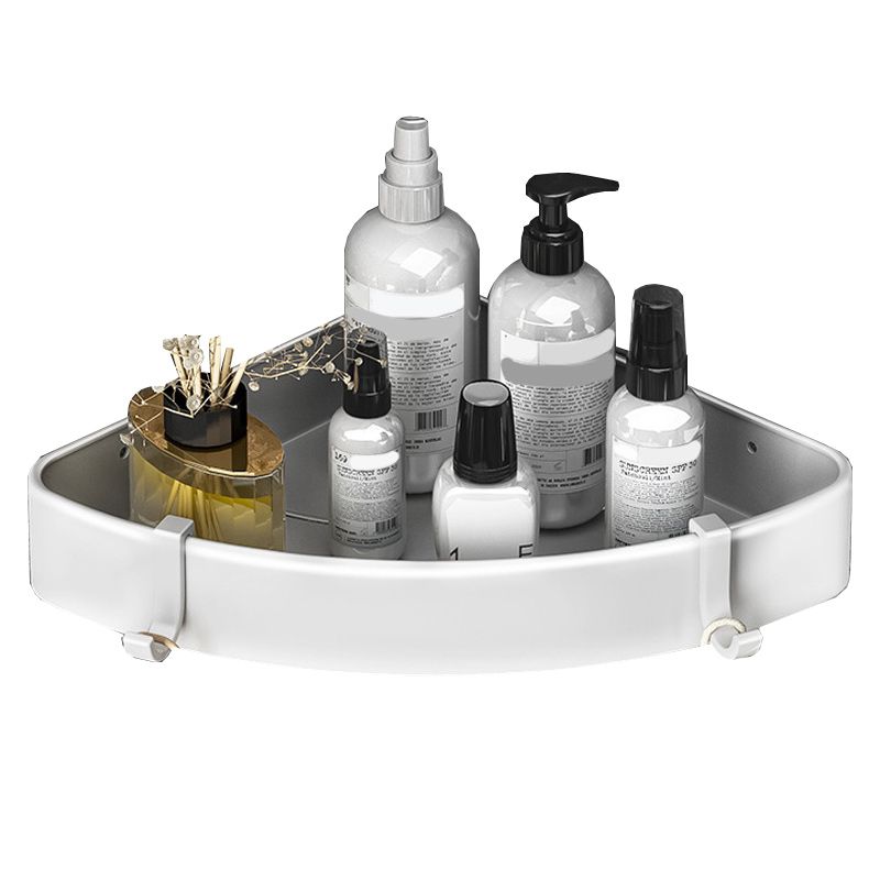 Modern Black and White Metal Bath Hardware Set Bath Shelf Bathroom Hardware Set Clearhalo 'Bathroom Hardware Sets' 'Bathroom Hardware' 'Bathroom Remodel & Bathroom Fixtures' 'bathroom_hardware_sets' 'Home Improvement' 'home_improvement' 'home_improvement_bathroom_hardware_sets' 1200x1200_69f1990a-2a7d-4050-b1dc-e485dbe1ec19