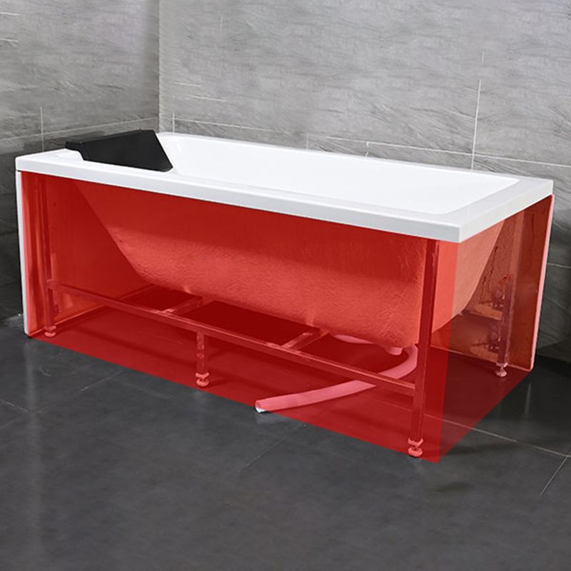 Freestanding Acrylic Bathtub Modern Stand Alone Soaking Tub with Pop-up Drain Clearhalo 'Bathroom Remodel & Bathroom Fixtures' 'Bathtubs' 'Home Improvement' 'home_improvement' 'home_improvement_bathtubs' 'Showers & Bathtubs' 1200x1200_6a5a5f04-3299-4f85-9a93-e5fc541cef86