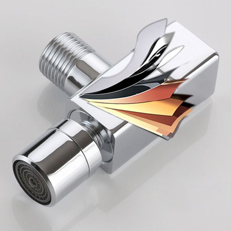 Contemporary Wall Mounted Bathroom Faucet Knob Handle Brass Faucet Clearhalo 'bathroom_sink_faucets' 'Conjunta de Baño y Conjunta de Grifo' 'Coronamiento de Baño y Dispositivo de Baño' 'Grifo del lavabo del baño' 'Hogar' 'home_improvement' 'home_improvement_bathroom_sink_faucets' 'Mejoras para el hogar' 1200x1200_6a896b03-f44a-4a43-8b43-445005678851