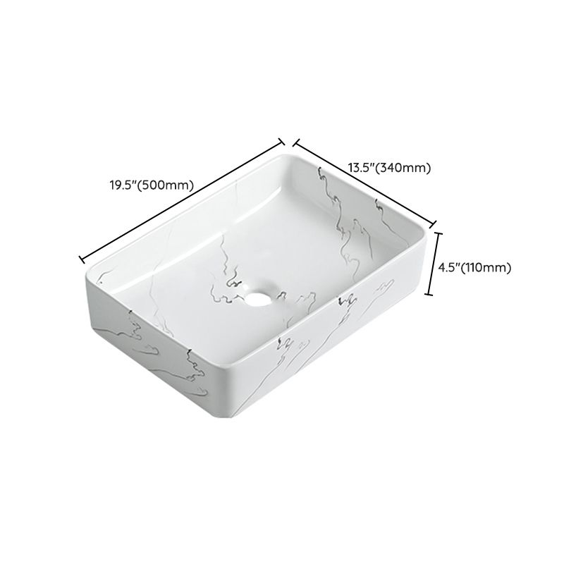 Modern Porcelain Trough Sink Oval-shape Trough Bathroom Sink Clearhalo 'Bathroom Remodel & Bathroom Fixtures' 'Bathroom Sinks & Faucet Components' 'Bathroom Sinks' 'bathroom_sink' 'Home Improvement' 'home_improvement' 'home_improvement_bathroom_sink' 1200x1200_6b194f40-7fdf-4bb9-95b7-123e316d3b6f