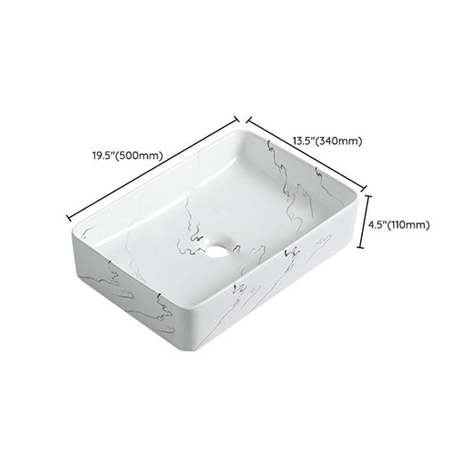 Modern Porcelain Trough Sink Oval-shape Trough Bathroom Sink Clearhalo 'Bathroom Remodel & Bathroom Fixtures' 'Bathroom Sinks & Faucet Components' 'Bathroom Sinks' 'bathroom_sink' 'Home Improvement' 'home_improvement' 'home_improvement_bathroom_sink' 1200x1200_6b194f40-7fdf-4bb9-95b7-123e316d3b6f