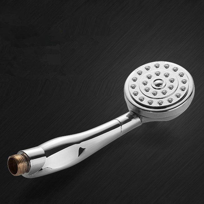 Contemporary Shower Head Metal Handheld Shower Head with Adjustable Water Flow Clearhalo 'Bathroom Remodel & Bathroom Fixtures' 'Home Improvement' 'home_improvement' 'home_improvement_shower_heads' 'Shower Heads' 'shower_heads' 'Showers & Bathtubs Plumbing' 'Showers & Bathtubs' 1200x1200_6b983d7c-a77d-43d2-b2fe-6420ed3fcb28