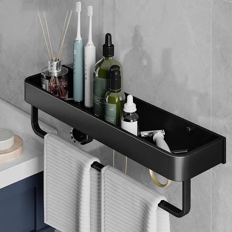 Contemporary Bathroom Accessories Hardware Set Aluminum Bath Shelf Clearhalo 'Bathroom Hardware Sets' 'Bathroom Hardware' 'Bathroom Remodel & Bathroom Fixtures' 'bathroom_hardware_sets' 'Home Improvement' 'home_improvement' 'home_improvement_bathroom_hardware_sets' 1200x1200_6bd535c6-d909-4a8c-b525-0b1430f529c9