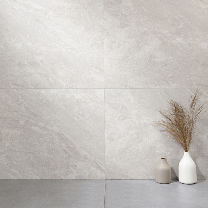 Home Indoor Floor Wall Tile Polished Marble Print Rectangle Ceramic Floor Tile Clearhalo 'Floor Tiles & Wall Tiles' 'floor_tiles_wall_tiles' 'Flooring 'Home Improvement' 'home_improvement' 'home_improvement_floor_tiles_wall_tiles' Walls and Ceiling' 1200x1200_6c507da8-54bd-46ca-b2e4-78186d7a8f16