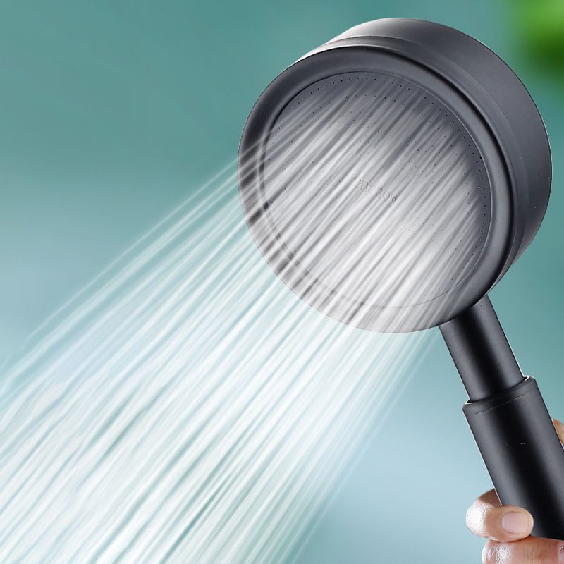 Contemporary Shower Combo Handheld Shower Head with Round Shape Clearhalo 'Bathroom Remodel & Bathroom Fixtures' 'Home Improvement' 'home_improvement' 'home_improvement_shower_heads' 'Shower Heads' 'shower_heads' 'Showers & Bathtubs Plumbing' 'Showers & Bathtubs' 1200x1200_6c93a03a-0a04-4c4d-b904-02c40e7bc7ce