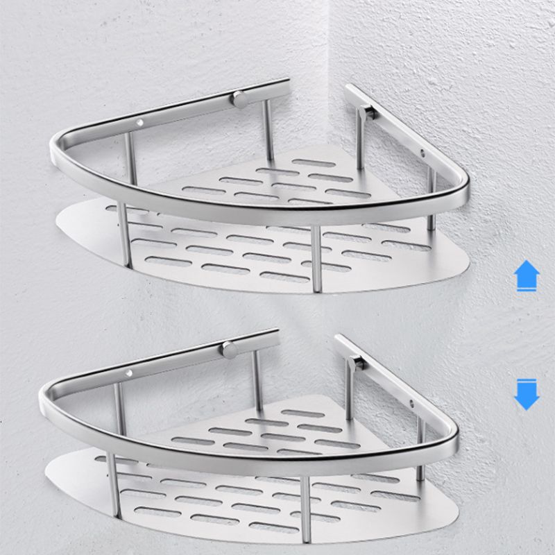 Modern Bathroom Set Paper Holder Bath Shelf Stainless Steel Bathroom Accessory Kit Clearhalo 'Bathroom Hardware Sets' 'Bathroom Hardware' 'Bathroom Remodel & Bathroom Fixtures' 'bathroom_hardware_sets' 'Home Improvement' 'home_improvement' 'home_improvement_bathroom_hardware_sets' 1200x1200_6cdc31dc-6d6a-421f-9b24-b62c04751d78