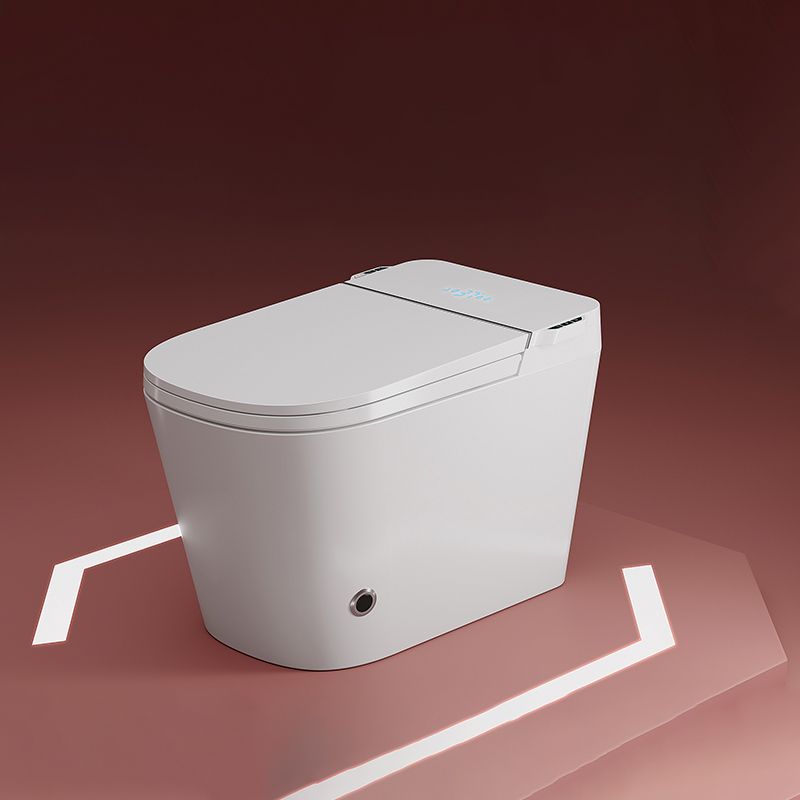 Elongated Floor Mount Bidet in White All-In-One Smart Bidet with Heated Seat Clearhalo 'Bathroom Remodel & Bathroom Fixtures' 'Bidets' 'Home Improvement' 'home_improvement' 'home_improvement_bidets' 'Toilets & Bidets' 1200x1200_6d304777-e5f5-4909-b19f-1cbb9901b9f8