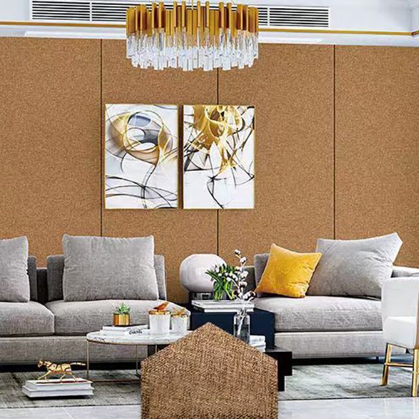 Modern Style Linen Wall Panel Living Room Peel and Stick Wall Paneling Clearhalo 'Flooring 'Home Improvement' 'home_improvement' 'home_improvement_wall_paneling' 'Wall Paneling' 'wall_paneling' 'Walls & Ceilings' Walls and Ceiling' 1200x1200_6da22231-d203-4e11-91b5-5ac163e120ec