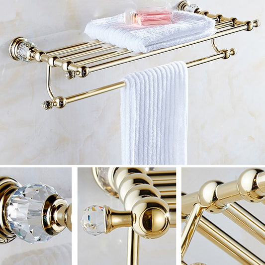 Traditional Brass Metal Bathroom Accessory As Individual Or As a Set Clearhalo 'Bathroom Hardware Sets' 'Bathroom Hardware' 'Bathroom Remodel & Bathroom Fixtures' 'bathroom_hardware_sets' 'Home Improvement' 'home_improvement' 'home_improvement_bathroom_hardware_sets' 1200x1200_6ddfc421-7e72-4b9f-9729-b3827855e943