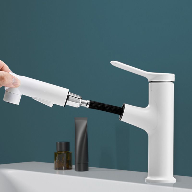 Modern Style Centerset Faucet Lever Handle Faucet for Bathroom Clearhalo 'bathroom_sink_faucets' 'Conjunta de Baño y Conjunta de Grifo' 'Coronamiento de Baño y Dispositivo de Baño' 'Grifo del lavabo del baño' 'Hogar' 'home_improvement' 'home_improvement_bathroom_sink_faucets' 'Mejoras para el hogar' 1200x1200_6dede75f-9fbc-4e6d-9e8d-ada7576d6cd9