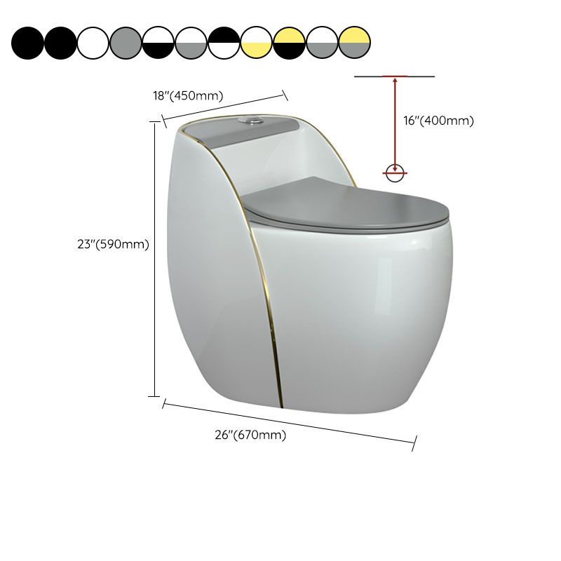 Modern Toilet Bowl Floor Mounted Porcelain Round All-In-One Flush Toilet Clearhalo 'Bathroom Remodel & Bathroom Fixtures' 'Home Improvement' 'home_improvement' 'home_improvement_toilets' 'Toilets & Bidets' 'Toilets' 1200x1200_6e3cacd5-2ef0-4dab-90c7-9e7887f4dda3