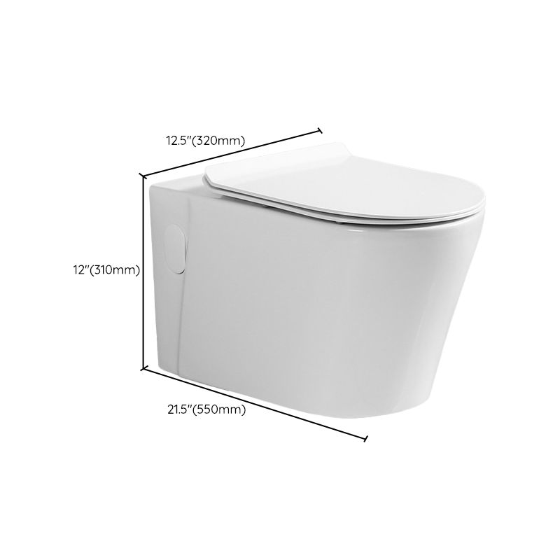 Wall Mount Flush Toilet Single Flush Modern One-Piece Toilet Urine Toilet Clearhalo 'Bathroom Remodel & Bathroom Fixtures' 'Home Improvement' 'home_improvement' 'home_improvement_toilets' 'Toilets & Bidets' 'Toilets' 1200x1200_6e49b5a2-26dc-4975-b1a6-79bd97b4d9a7