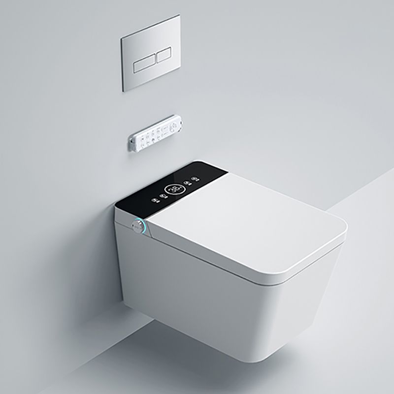 Antimicrobial Wall Mounted Bidet Smart Bidet with Heated Seat Clearhalo 'Bathroom Remodel & Bathroom Fixtures' 'Bidets' 'Home Improvement' 'home_improvement' 'home_improvement_bidets' 'Toilets & Bidets' 1200x1200_6e5390b8-3241-45ef-85dd-30f70203e842