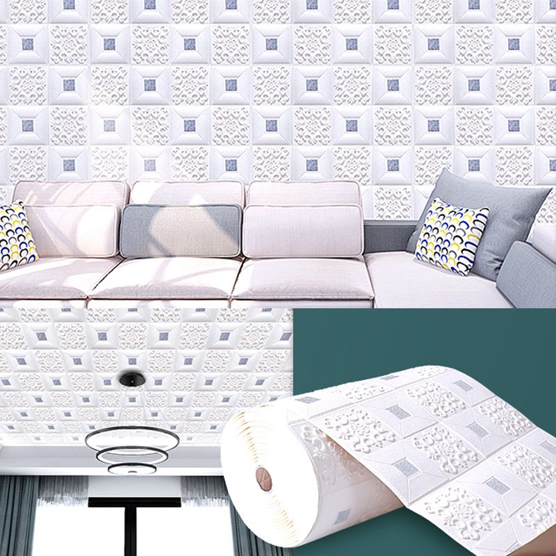 3D Wall Plate Modern Style Minimalist Home Living Room Wallboard Clearhalo 'Flooring 'Home Improvement' 'home_improvement' 'home_improvement_wall_paneling' 'Wall Paneling' 'wall_paneling' 'Walls & Ceilings' Walls and Ceiling' 1200x1200_6ebc62ff-fdd4-40c3-975a-30130dceaccb