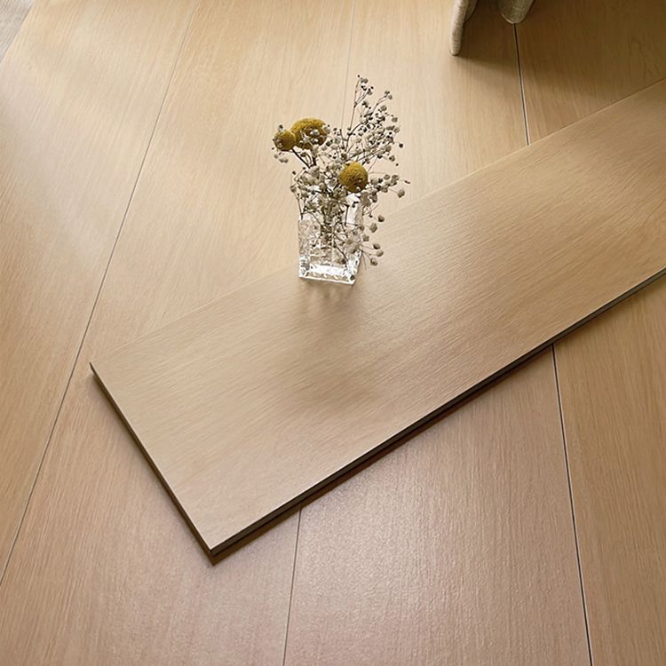 Floor Tiles Rectangular Ceramic Wood Textured Scratch Resistant Singular Floor Tiles Clearhalo 'Floor Tiles & Wall Tiles' 'floor_tiles_wall_tiles' 'Flooring 'Home Improvement' 'home_improvement' 'home_improvement_floor_tiles_wall_tiles' Walls and Ceiling' 1200x1200_6ef30db5-dcd1-4a1d-99d9-44773afff7e1