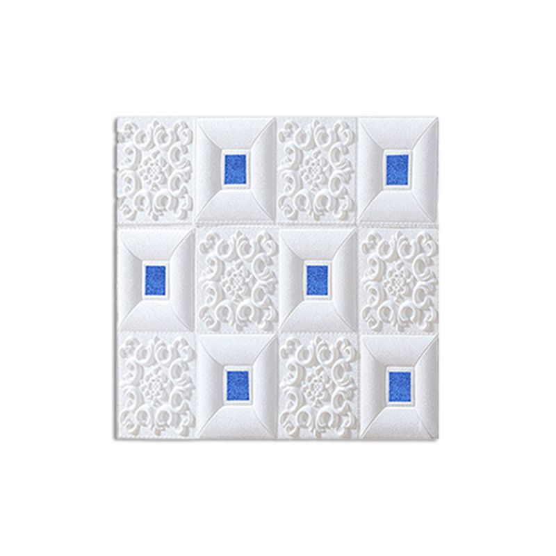 Wall Ceiling Glam Peel and Stick Waterproof Faux Brick Living Room Wall Panel (10-Pack) Clearhalo 'Flooring 'Home Improvement' 'home_improvement' 'home_improvement_wall_paneling' 'Wall Paneling' 'wall_paneling' 'Walls & Ceilings' Walls and Ceiling' 1200x1200_6f0e3f9e-225d-4bba-bef7-a4a89f739fcb