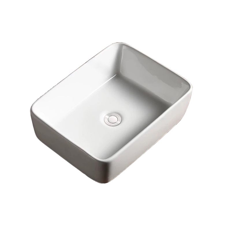 Modern Vessel Bathroom Sink Porcelain Oval with Pop-Up Drain Bathroom Sink Clearhalo 'Bathroom Remodel & Bathroom Fixtures' 'Bathroom Sinks & Faucet Components' 'Bathroom Sinks' 'bathroom_sink' 'Home Improvement' 'home_improvement' 'home_improvement_bathroom_sink' 1200x1200_6f3d76b2-a5e5-4e5b-ba63-b4ef99dd5438