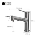 Modern Vessel Faucet Brass Single Handle Low Arc Vessel Faucet for Home Clearhalo 'bathroom_sink_faucets' 'Conjunta de Baño y Conjunta de Grifo' 'Coronamiento de Baño y Dispositivo de Baño' 'Grifo del lavabo del baño' 'Hogar' 'home_improvement' 'home_improvement_bathroom_sink_faucets' 'Mejoras para el hogar' 1200x1200_6f539607-189e-47eb-8c4a-18a487aa0e57