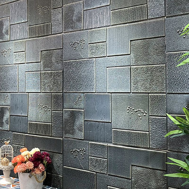 Industrial Wall Plank 3D Brick Bathroom Living Room Wall Panels Set of 1 Clearhalo 'Flooring 'Home Improvement' 'home_improvement' 'home_improvement_wall_paneling' 'Wall Paneling' 'wall_paneling' 'Walls & Ceilings' Walls and Ceiling' 1200x1200_6fe5f762-f85b-4a01-8958-469e73601230