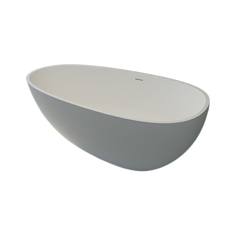 Stone Soaking Modern Bath Tub Antique Finish Freestanding Bath Tub Clearhalo 'Bathroom Remodel & Bathroom Fixtures' 'Bathtubs' 'Home Improvement' 'home_improvement' 'home_improvement_bathtubs' 'Showers & Bathtubs' 1200x1200_7073816d-1e7c-4133-9773-3c630603c576