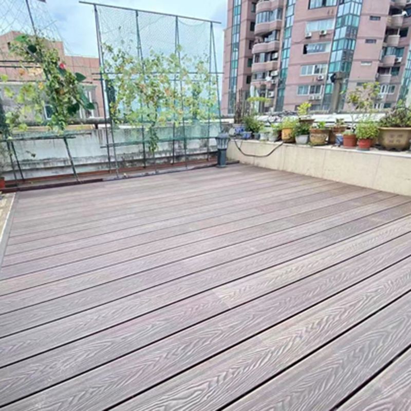 Deck Plank Wooden Embossed Waterproof Outdoor Flooring Deck Plank Clearhalo 'Home Improvement' 'home_improvement' 'home_improvement_outdoor_deck_tiles_planks' 'Outdoor Deck Tiles & Planks' 'Outdoor Flooring & Tile' 'Outdoor Remodel' 'outdoor_deck_tiles_planks' 1200x1200_7092320c-fbc4-416a-bf70-187f89e761af