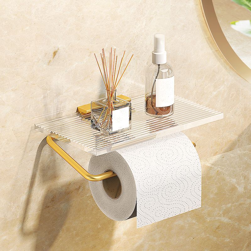 Modern 7-Piece Bathroom Accessory Set Metal Bathroom Set in Gold Clearhalo 'Bathroom Hardware Sets' 'Bathroom Hardware' 'Bathroom Remodel & Bathroom Fixtures' 'bathroom_hardware_sets' 'Home Improvement' 'home_improvement' 'home_improvement_bathroom_hardware_sets' 1200x1200_70a0f9a9-8738-479d-9b61-bf0c4cd9aa76