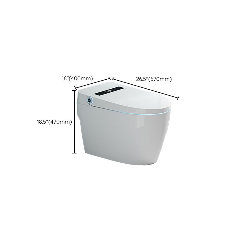 White Floor Standing Bidet with Wireless Remote Control Elongated Clearhalo 'Bathroom Remodel & Bathroom Fixtures' 'Bidets' 'Home Improvement' 'home_improvement' 'home_improvement_bidets' 'Toilets & Bidets' 1200x1200_70e3c3c3-734c-448f-b6d2-943c54afca6a
