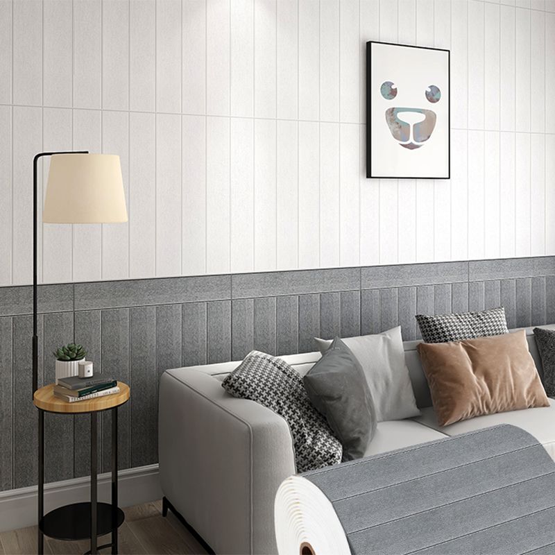 Contemporary Waterproof Wainscoting 1 Piece PVC Shiplap for Indoors Clearhalo 'Flooring 'Home Improvement' 'home_improvement' 'home_improvement_wall_paneling' 'Wall Paneling' 'wall_paneling' 'Walls & Ceilings' Walls and Ceiling' 1200x1200_710d987a-7405-44b7-8dd3-e12dc8a51312