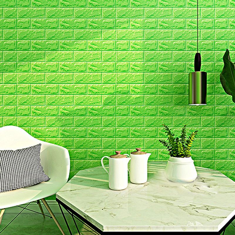 Foam Waterproof Water Panel Living Room 3D Artificial Brick Contemporary Panel (10-Pack) Clearhalo 'Flooring 'Home Improvement' 'home_improvement' 'home_improvement_wall_paneling' 'Wall Paneling' 'wall_paneling' 'Walls & Ceilings' Walls and Ceiling' 1200x1200_716b6225-cd41-4fe3-b136-a4203c14a44f