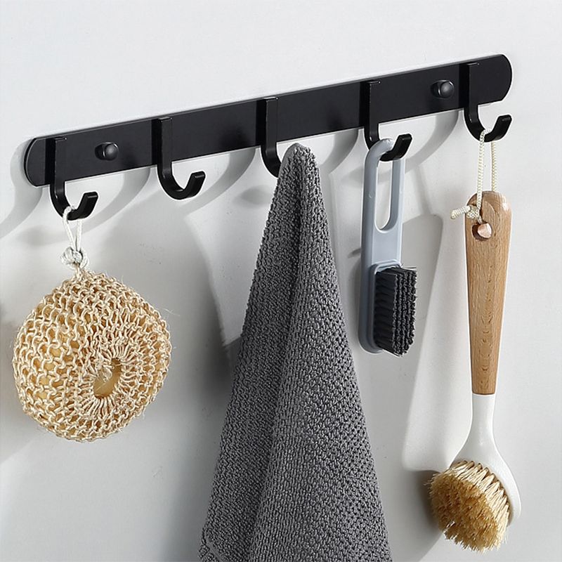 Modern Bathroom Hardware Black Paper Holder Bath Shelf Bathroom Accessory Kit Clearhalo 'Bathroom Hardware Sets' 'Bathroom Hardware' 'Bathroom Remodel & Bathroom Fixtures' 'bathroom_hardware_sets' 'Home Improvement' 'home_improvement' 'home_improvement_bathroom_hardware_sets' 1200x1200_716effe7-f00b-440a-9664-5fde97fc5204