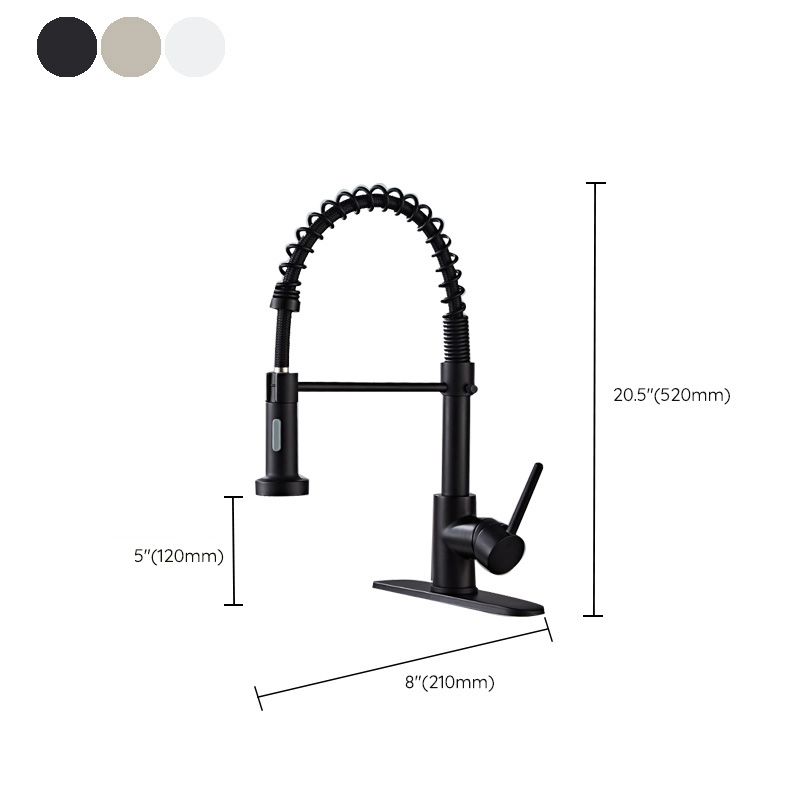 Glam Sink Faucet Brass Lever Handles Spring Neck Swivel Spout Bathroom Vessel Faucet Clearhalo 'Bathroom Remodel & Bathroom Fixtures' 'Bathroom Sink Faucets' 'Bathroom Sinks & Faucet Components' 'bathroom_sink_faucets' 'Home Improvement' 'home_improvement' 'home_improvement_bathroom_sink_faucets' 1200x1200_71f7cbc8-389a-4914-81f0-ac84a0794479