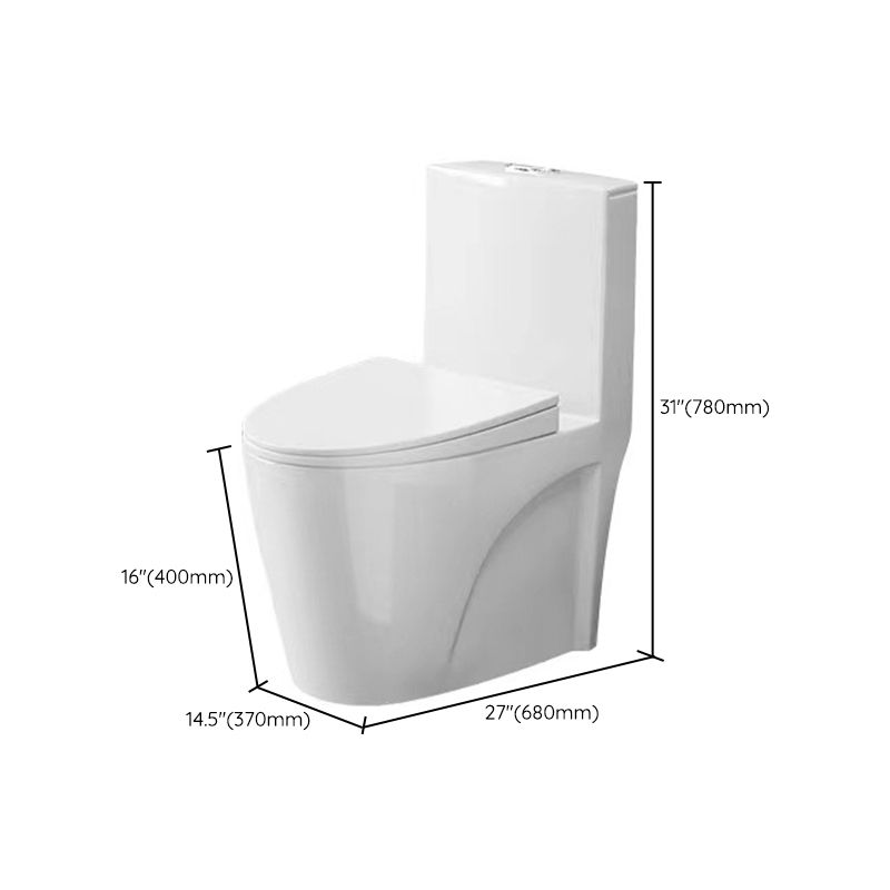 Modern 1-Piece Toilet Floor Mounted White Urine Toilet with Slow Close Seat for Bathroom Clearhalo 'Bathroom Remodel & Bathroom Fixtures' 'Home Improvement' 'home_improvement' 'home_improvement_toilets' 'Toilets & Bidets' 'Toilets' 1200x1200_72261762-1ace-4d88-ba5a-108cea65a147