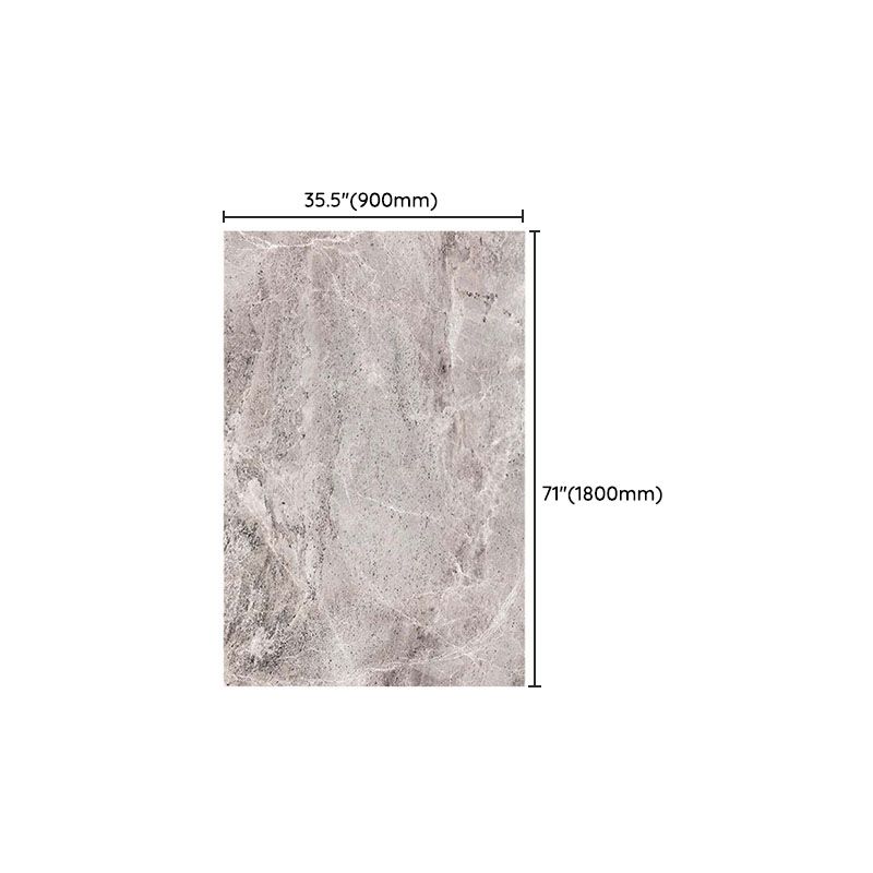 Rectangle Matte Floor and Wall Marble Singular Tile for Living Room Clearhalo 'Floor Tiles & Wall Tiles' 'floor_tiles_wall_tiles' 'Flooring 'Home Improvement' 'home_improvement' 'home_improvement_floor_tiles_wall_tiles' Walls and Ceiling' 1200x1200_7273b105-8d8f-4968-89fb-1b8e31a054e0