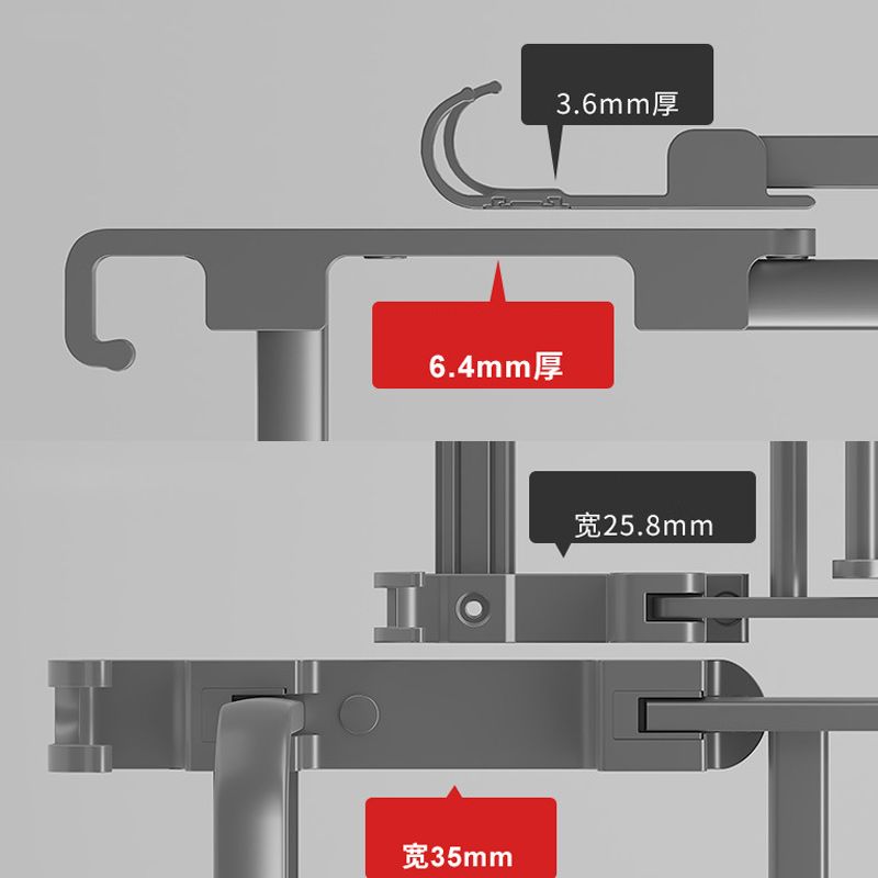 Contemporary Gray Bathroom Hardware Set with Bath Shelf/Towel Bar/Robe Hooks/Paper Holder Clearhalo 'Bathroom Hardware Sets' 'Bathroom Hardware' 'Bathroom Remodel & Bathroom Fixtures' 'bathroom_hardware_sets' 'Home Improvement' 'home_improvement' 'home_improvement_bathroom_hardware_sets' 1200x1200_72c2e3a6-f22d-4006-bb84-aa3194b22ad2