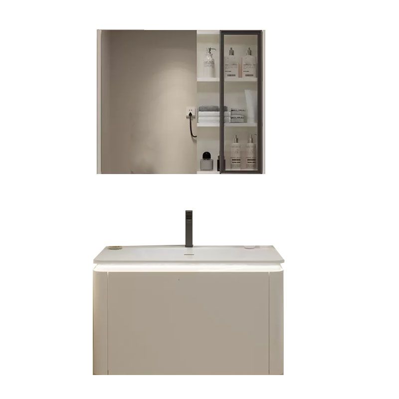 Wall Mounted Standard White Single-Sink Open Console with Sink Set Clearhalo 'Bathroom Remodel & Bathroom Fixtures' 'Bathroom Vanities' 'bathroom_vanities' 'Home Improvement' 'home_improvement' 'home_improvement_bathroom_vanities' 1200x1200_72fb26df-c199-4dde-be64-f3e4870131c1